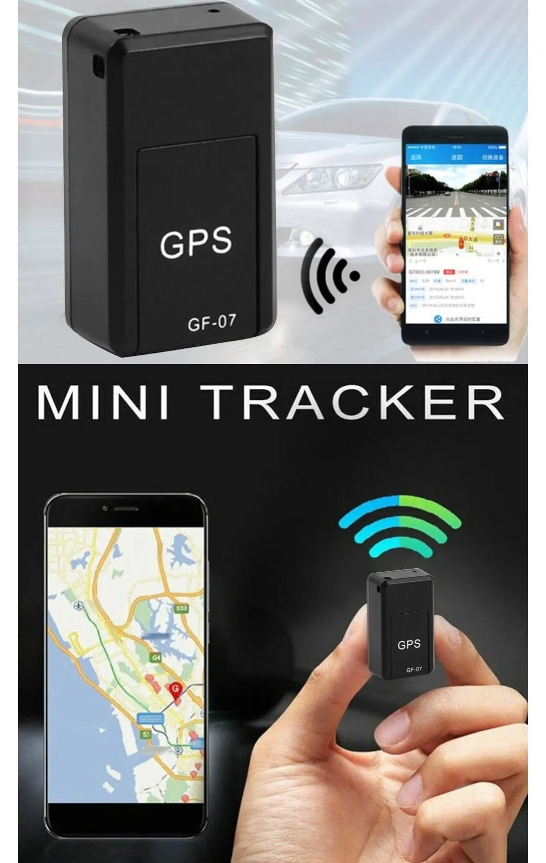 Mini GPS Tracker GF-07